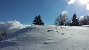 Le jura en hiver